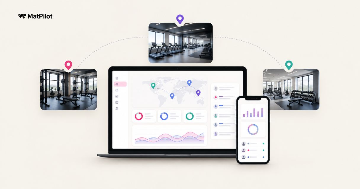 Can gym software track attendance across locations?