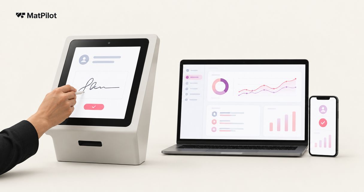 Guardian e-signatures at kiosk check-in: complete 2026 workflow