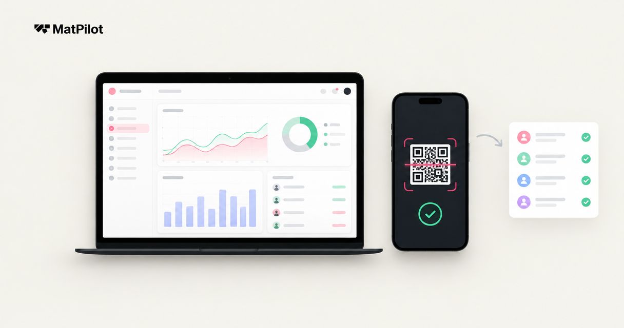 QR code check-in to real-time attendance: complete 2026 workflow